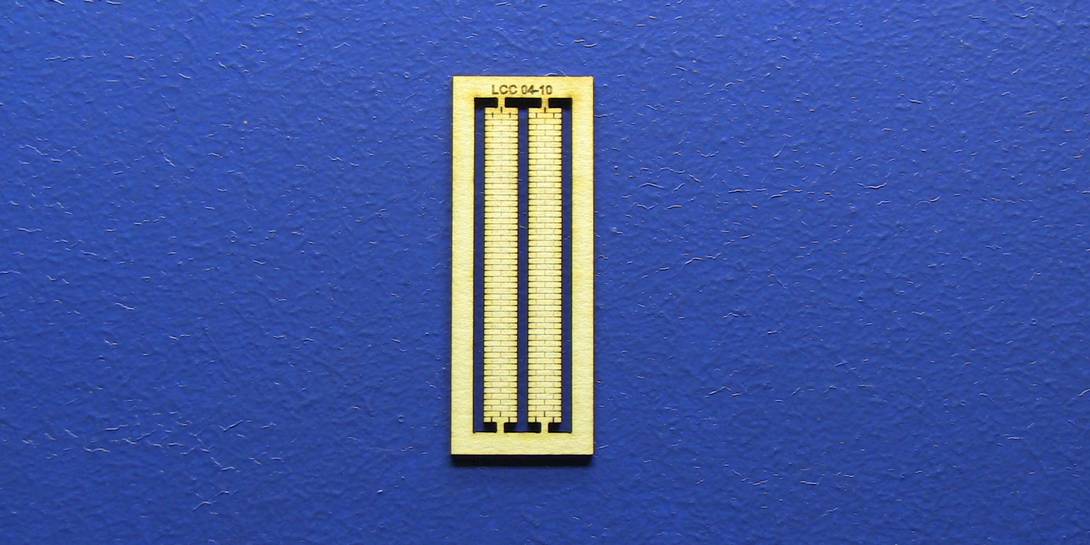 LCC 04-10 OO gauge vertical wall decoration Vertical wall decoration for windows panels. 